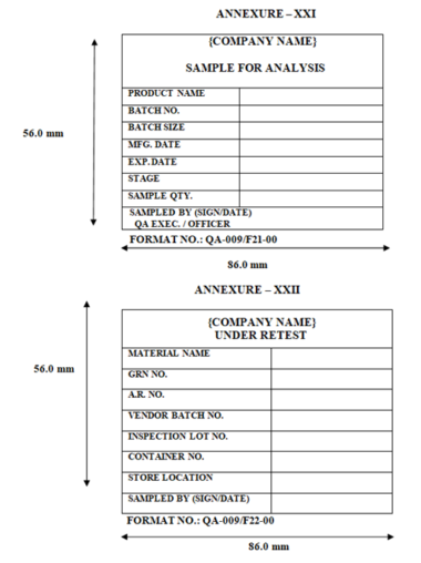 STATUS LABELING – PharmaGuideHub