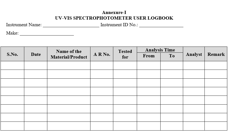 UV-VIS SPECTROPHOTOMETER