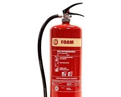 FOAM TYPE CHEMICAL FIRE EXTINGUISHER