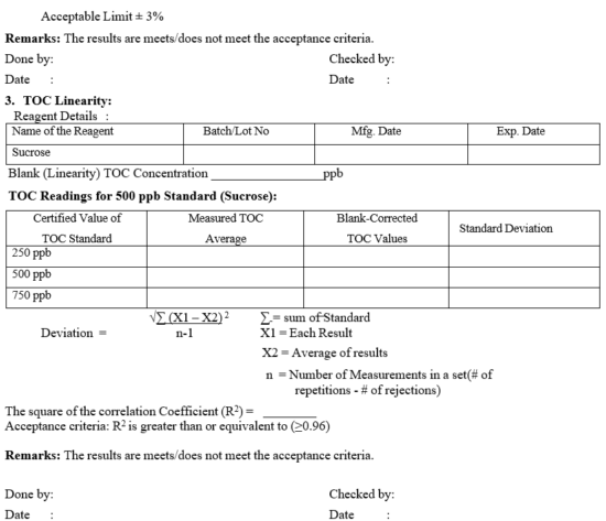 CALIBRATION OF ACCURACY, PRECISION, LINEARITY AND SYSTEM SUITABILITY OF ...