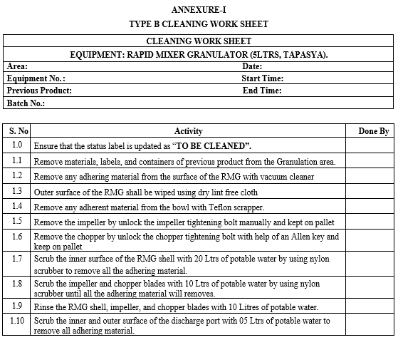 RAPID MIXER GRANULATOR (5LTRS, TAPASYA)