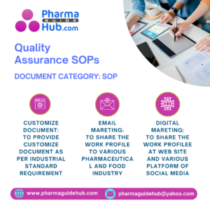 Quality Assurance (QA SOP)