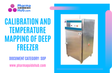 CALIBRATION AND TEMPERATURE MAPPING OF DEEP FREEZER