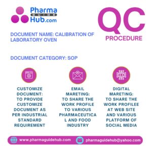 CALIBRATION OF LABORATORY OVEN