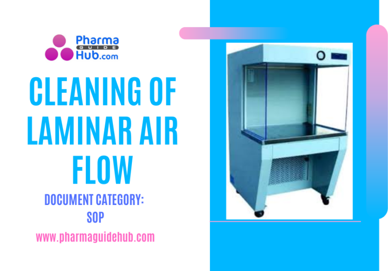 CLEANING OF LAMINAR AIR FLOW