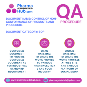 CONTROL OF NON-CONFORMANCE OF PRODUCTS AND PROCEDURE