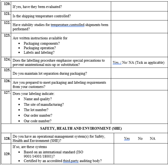 VENDOR QUALIFICATION – PharmaGuideHub