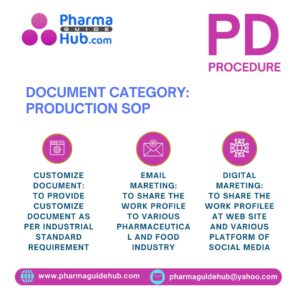 PRODUCTION SOP (PD SOP)