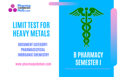 LIMIT TEST FOR HEAVY METALS