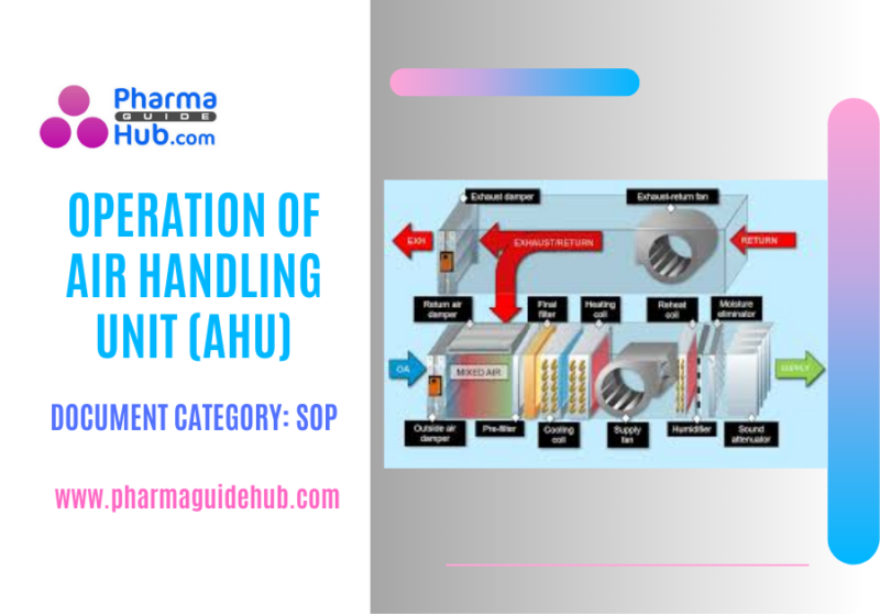 OPERATION OF AIR HANDLING UNIT (AHU)