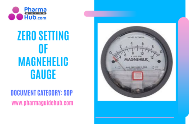 ZERO SETTING OF MAGNEHELIC GAUGE