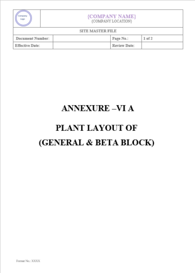 SITE MASTER FILE (SMF) – PharmaGuideHub