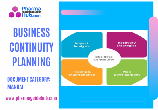 BUSINESS CONTINUITY PLANNING – PharmaGuideHub