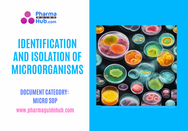 Identify Isolate IDENTIFICATION AND ISOLATION OF MICROORGANISMS – PharmaGuideHub