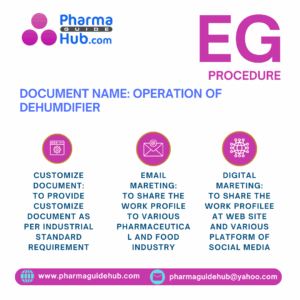 OPERATION OF DEHUMDIFIER