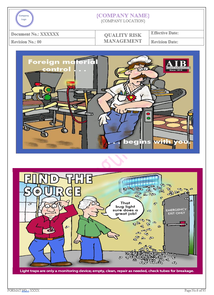 QUALITY RISK MANAGEMENT 