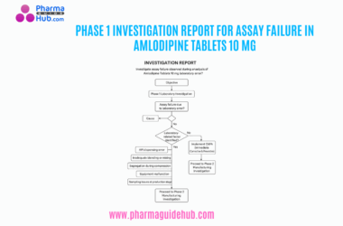 PHASE 1 INVESTIGATION REPORT FOR ASSAY FAILURE IN AMLODIPINE TABLETS 10 MG