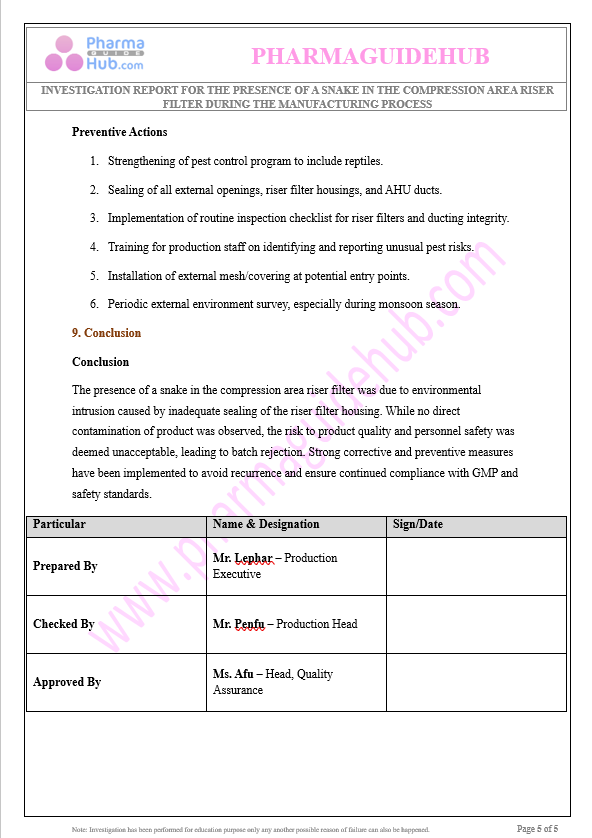 SNAKE IN COMPRESSION AREA