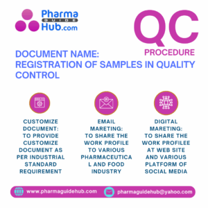 REGISTRATION OF SAMPLES IN QUALITY CONTROL
