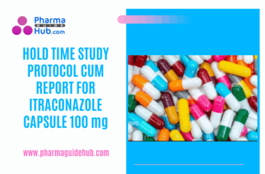 HOLD TIME STUDY PROTOCOL CUM REPORT FOR ITRACONAZOLE CAPSULE 100 mg