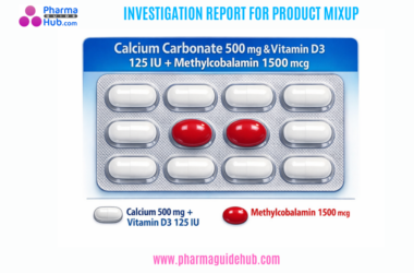 INVESTIGATION REPORT FOR PRODUCT MIXUP