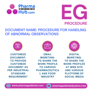 PROCEDURE FOR HANDLING OF ABNORMAL OBSERVATIONS