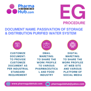 PASSIVATION OF STORAGE & DISTRIBUTION PURIFIED WATER SYSTEM