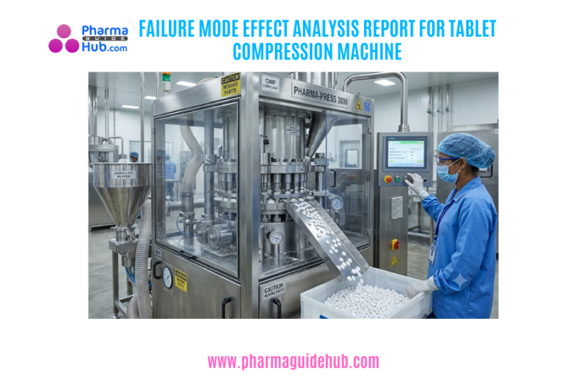 FAILURE MODE EFFECT ANALYSIS REPORT FOR TABLET COMPRESSION MACHINE